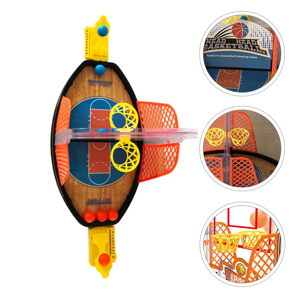 Game Educational For Kids Free - 1Set basketbalveldspel Interactief schietbord Plastic Educatief