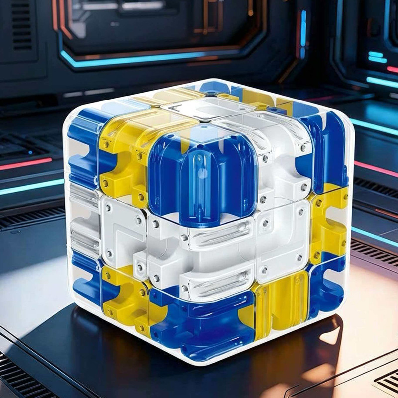 Game Educational For Kids Free - Nieuwigheden 3D Rolbal Doolhof Kubus Puzzel