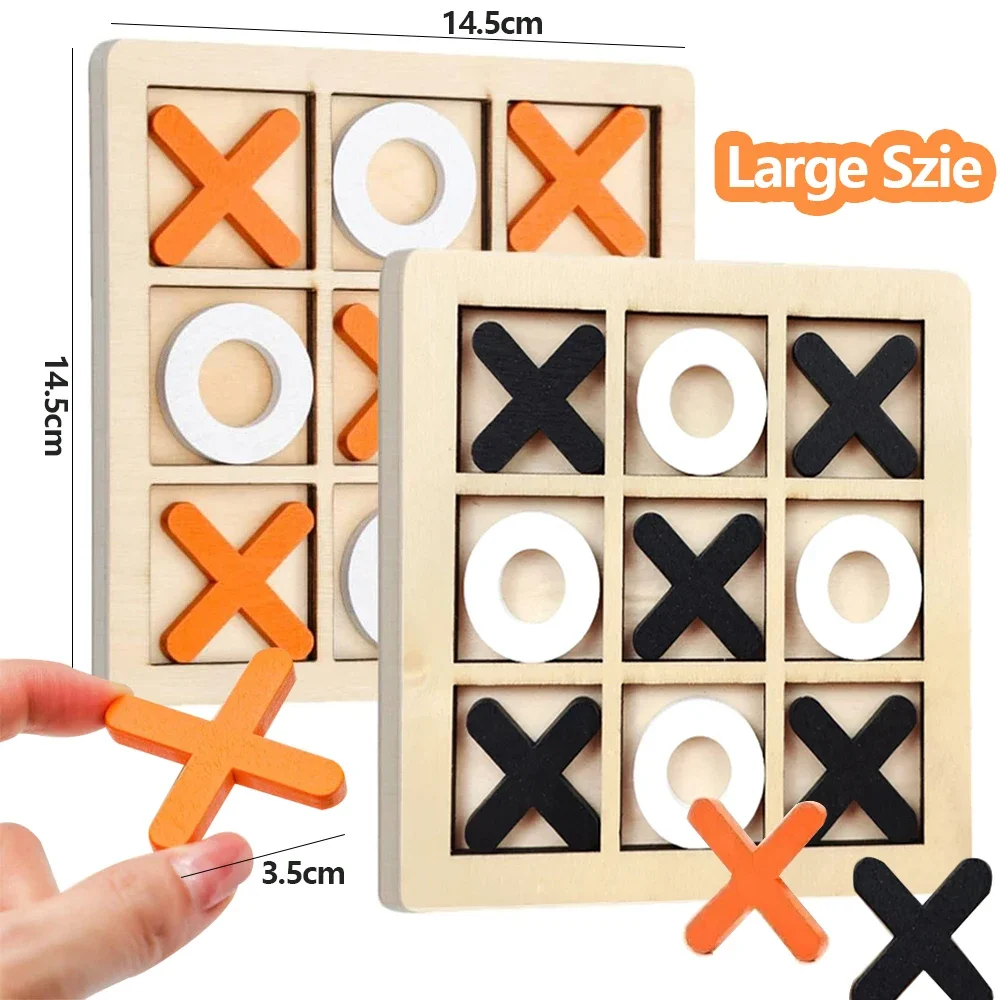 Kids Educational Game 3 - Houten XO Tic Tac Toe Game