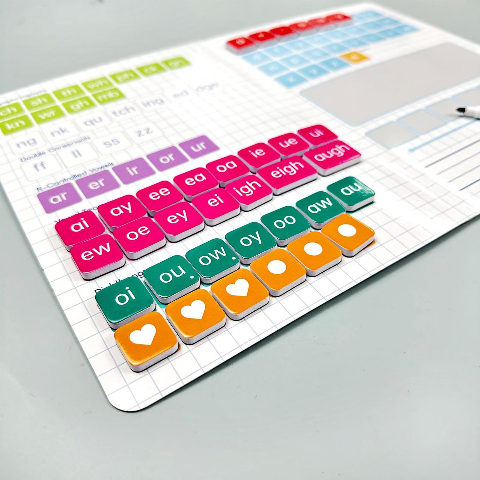 Game Educational For Kids Free - Lettertegels voor klanken- en spellingonderwijs, compleet