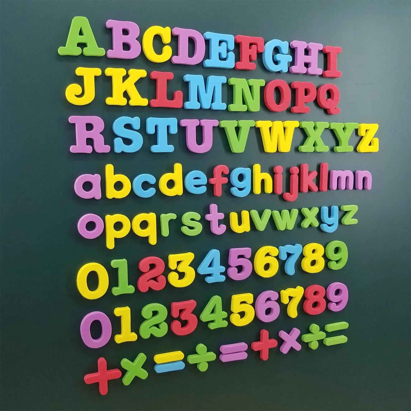 Magnetic Letter Board - Magnetische letters cijfers alfabet ABC 123,