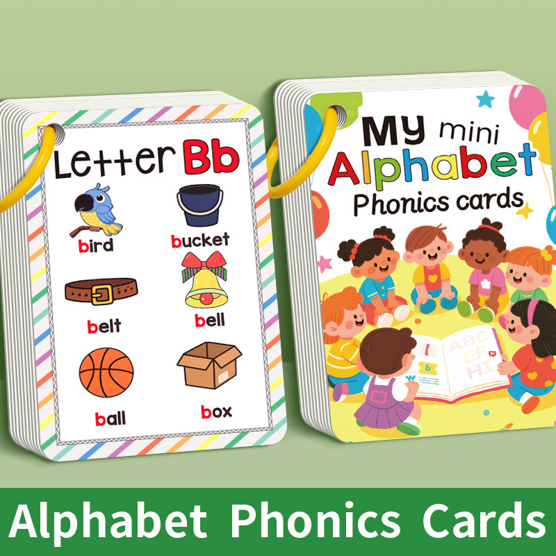Flash Card Alphabet - 156 Woordkaarten A-Z met afbeeldingen, 27