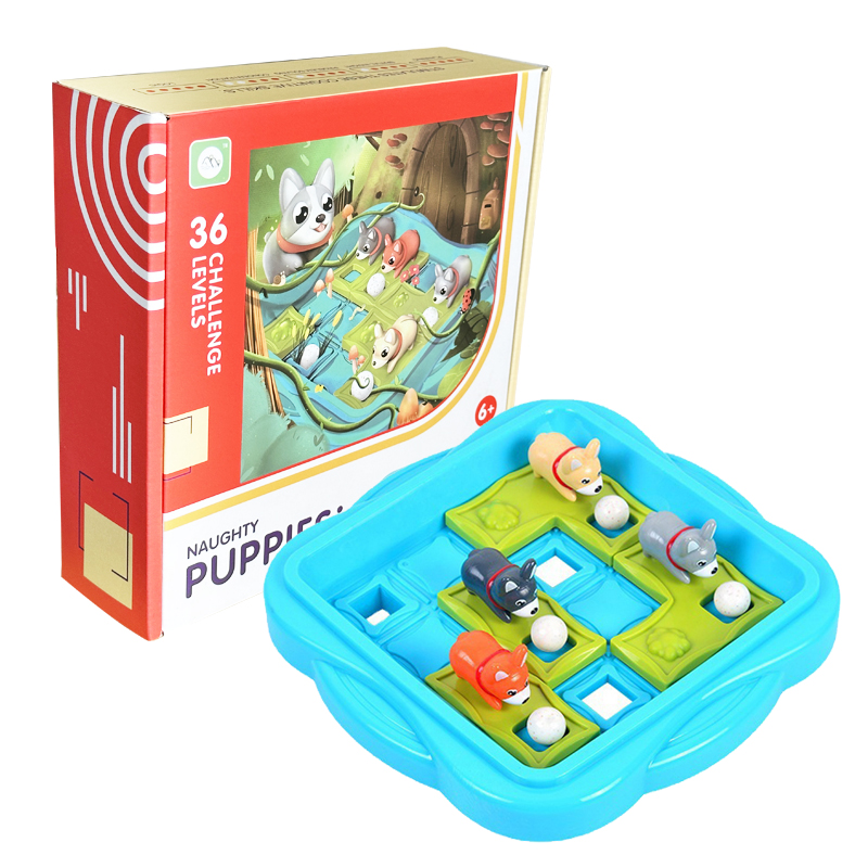 Kids Educational Game 3 - Bordspel Ondeugende Puppy 'S Kinderen Educatief