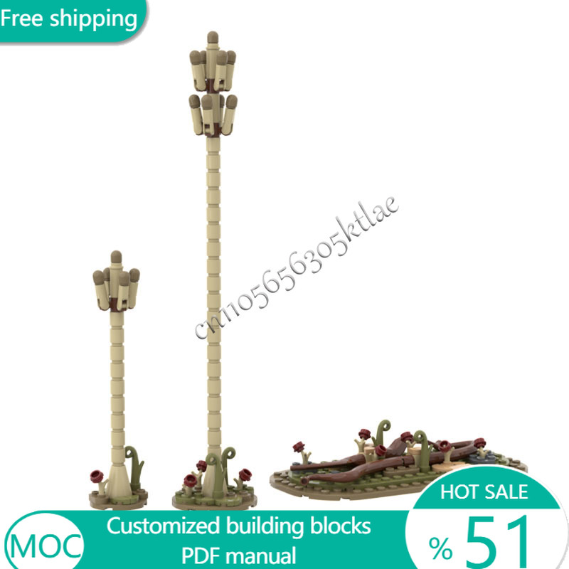 Kids Education Design - 150PCS Bomen Prototaxites loganii MOC Aanpassen