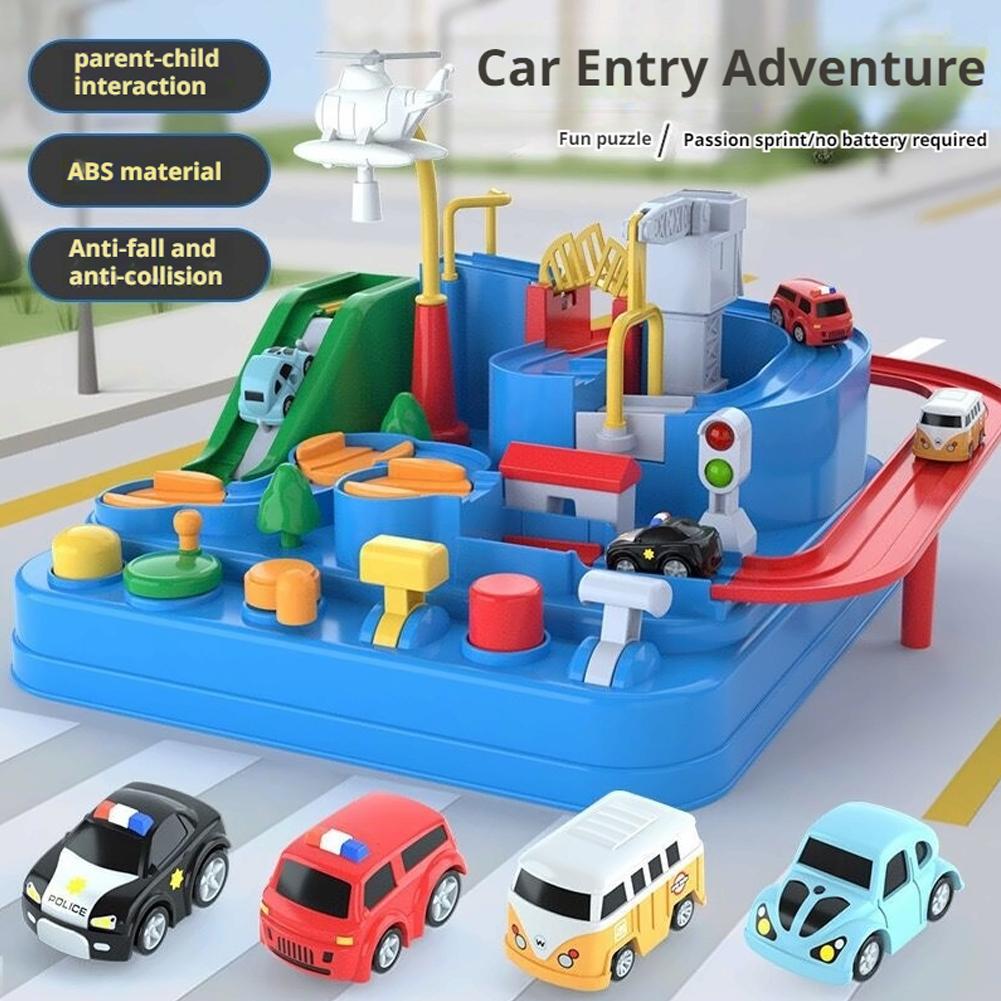 Kids Educational Gadget - Racing Rail Car Model Treinspoor Avontuur
