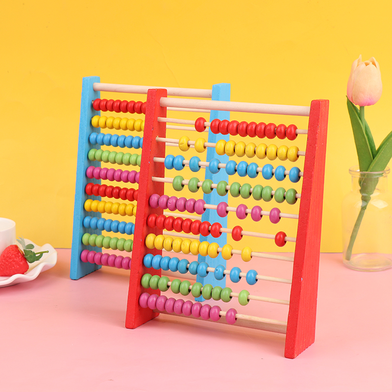 Kids Education Calculator - Houten telraam kind wiskunde educatief speelgoed