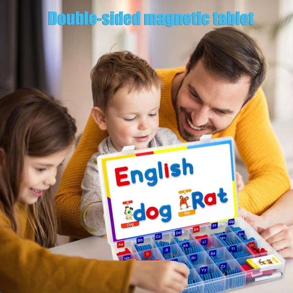 Magnetic Letter Board - 26 Engelse letters Magnetisch schoolbord Spelling