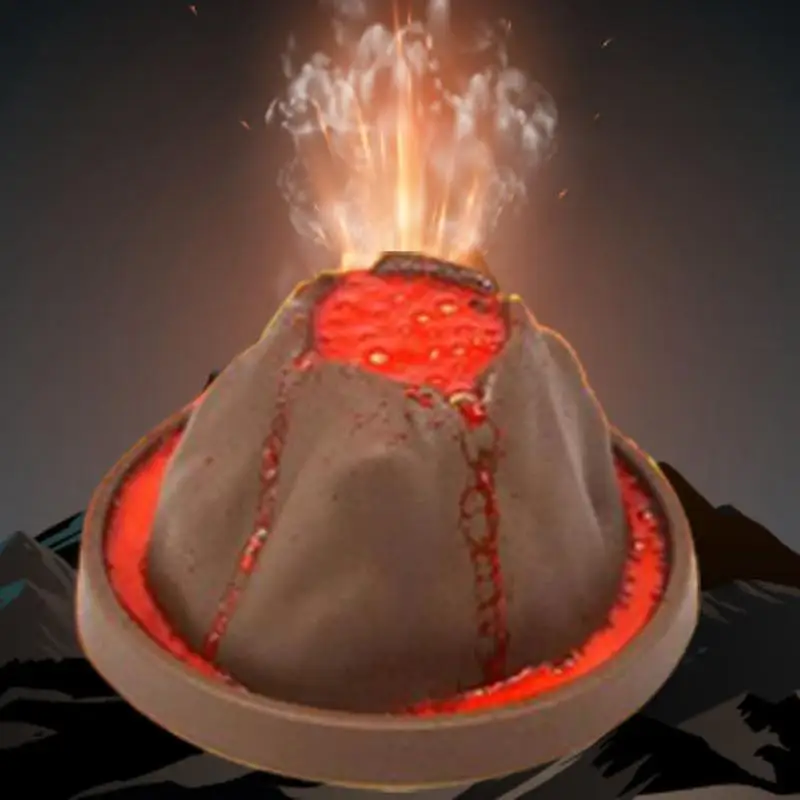 Science Kit Volcano - Wetenschap Onderzoekt Speelgoed Chemie Leren Vulkaanuitbarsting