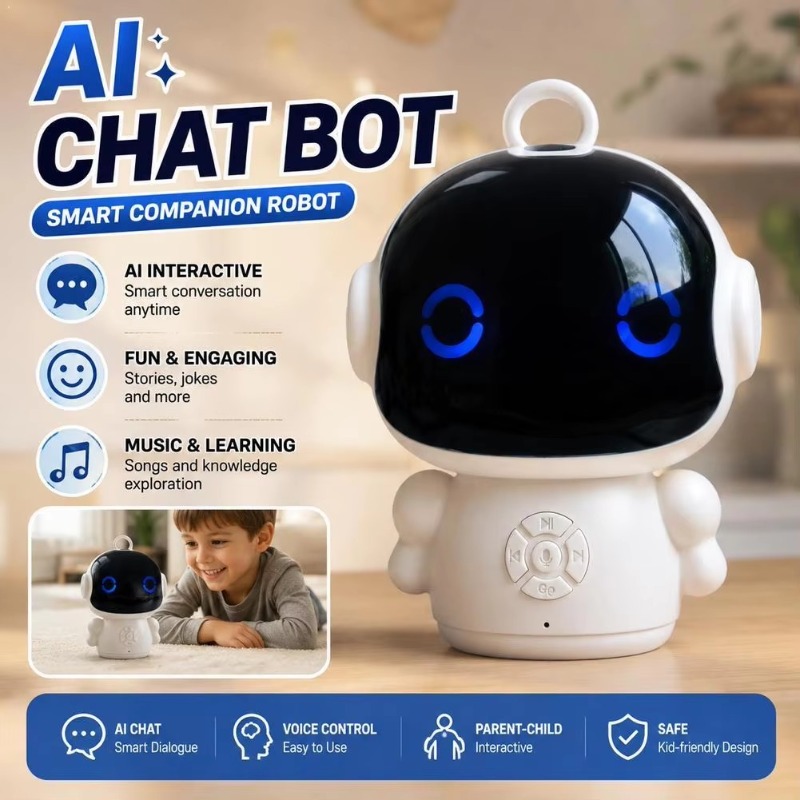 Kids Early Education - Slim AI-robot speelgoed WiFi interactief educatief