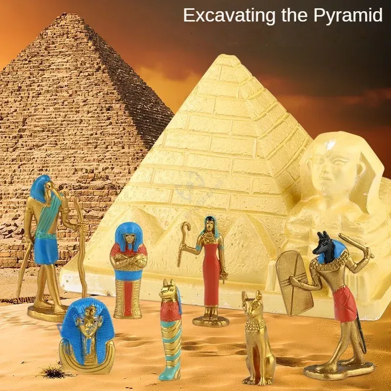 Science Kit Volcano - Piramide Kinderen Speelgoed Dinosaurus Vulkaan DIY