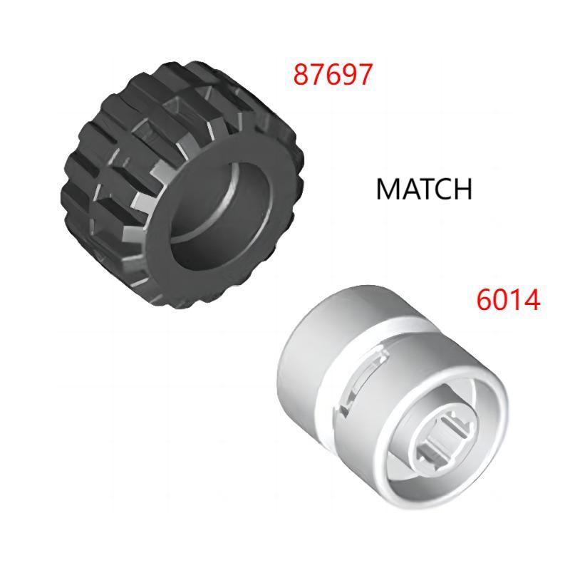 Kids Education Hub - 11x12mm Breed Gat Wielnaaf Velg 6014