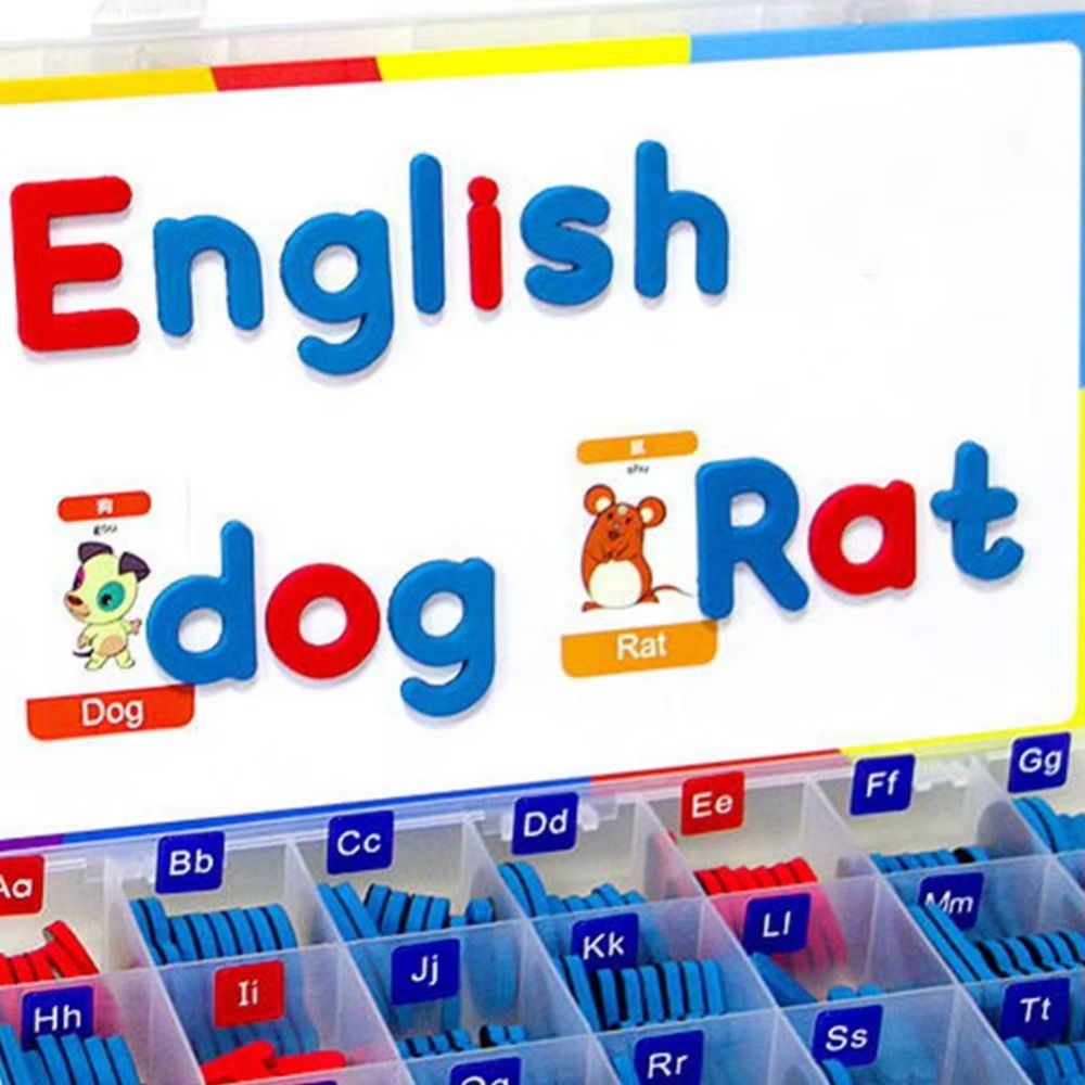 26 Engelse letters Magnetisch  - Magnetic Letter Board recensie en prijs