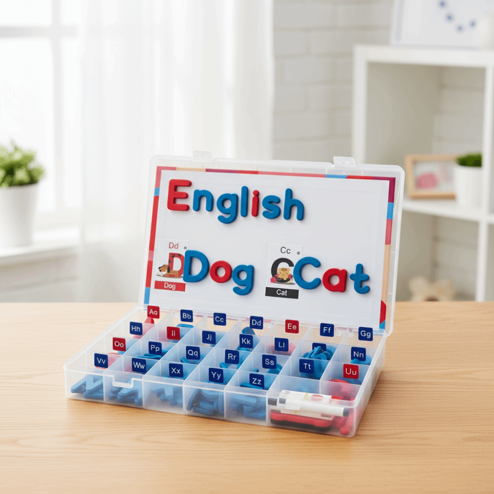 26 Engelse letters Magnetisch  - Magnetic Letter Board recensie en prijs