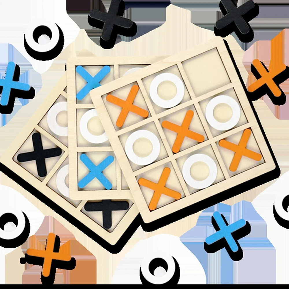 Houten XO Tic Tac Toe Game Min - Kids Educational Game 3 recensie en prijs