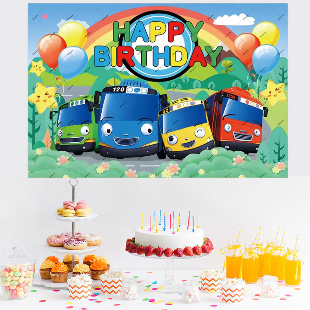 Cartoon Anime De Kleine Bus Ki - Kids Education Banner recensie en prijs