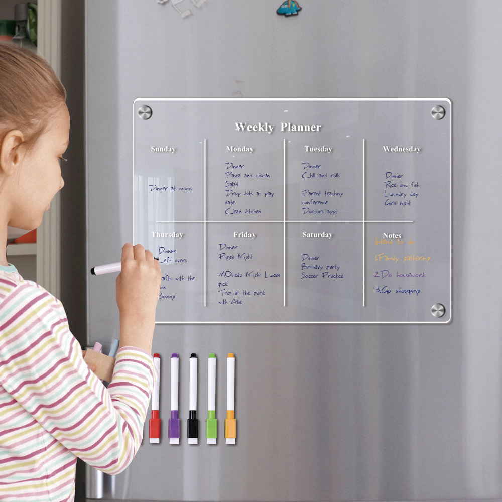 Koelkastmagneet Kalenderbord W - Magnetic Letter Board recensie en prijs