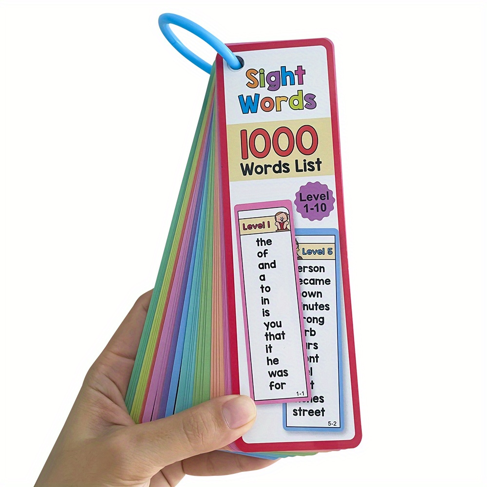 1000 Zicht Woorden Lijst Engel - Flash Card Alphabet recensie en prijs