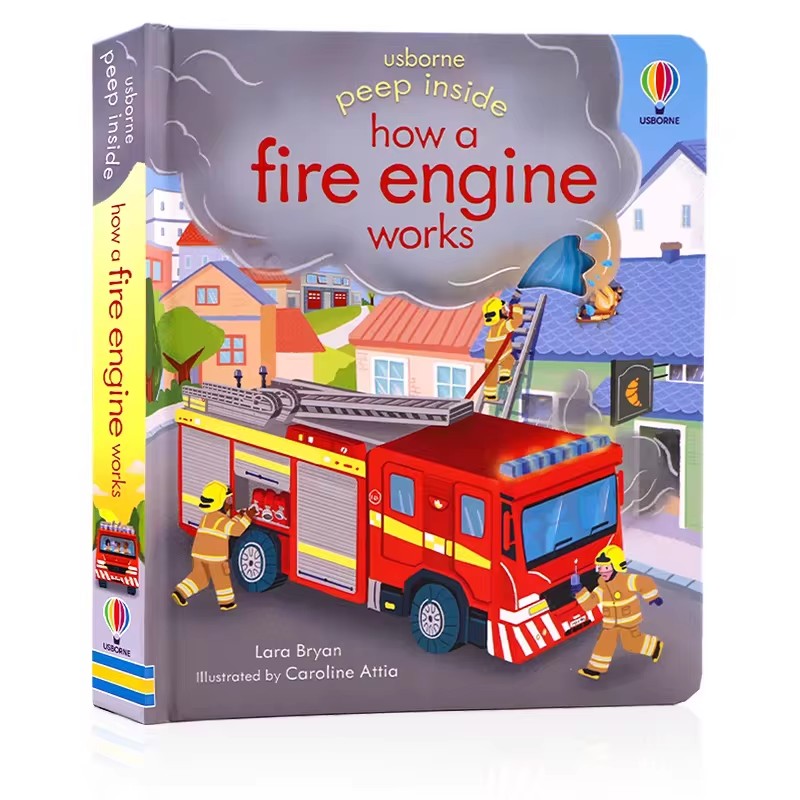 Usborne Peep Inside Hoe een br - Kids Education Book recensie en prijs