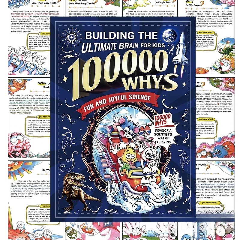 Hot Sale 100000 Whys Wetenscha - Kids Education Book recensie en prijs