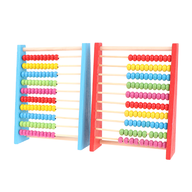Houten telraam kind wiskunde e - Kids Education Calculator recensie en prijs