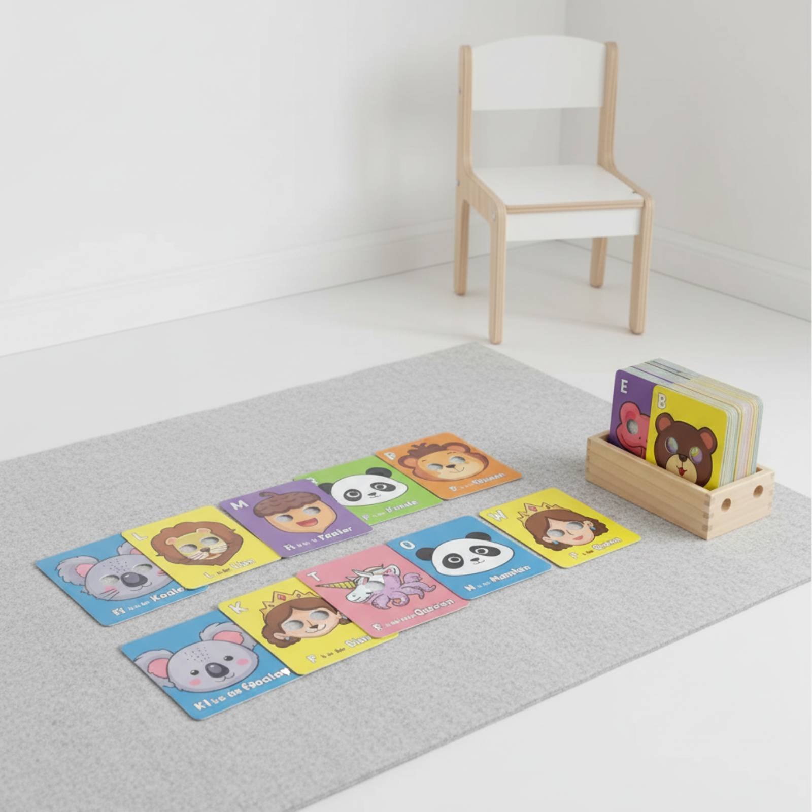 Creature Mask Flash Cards Inte - Flash Card Alphabet recensie en prijs