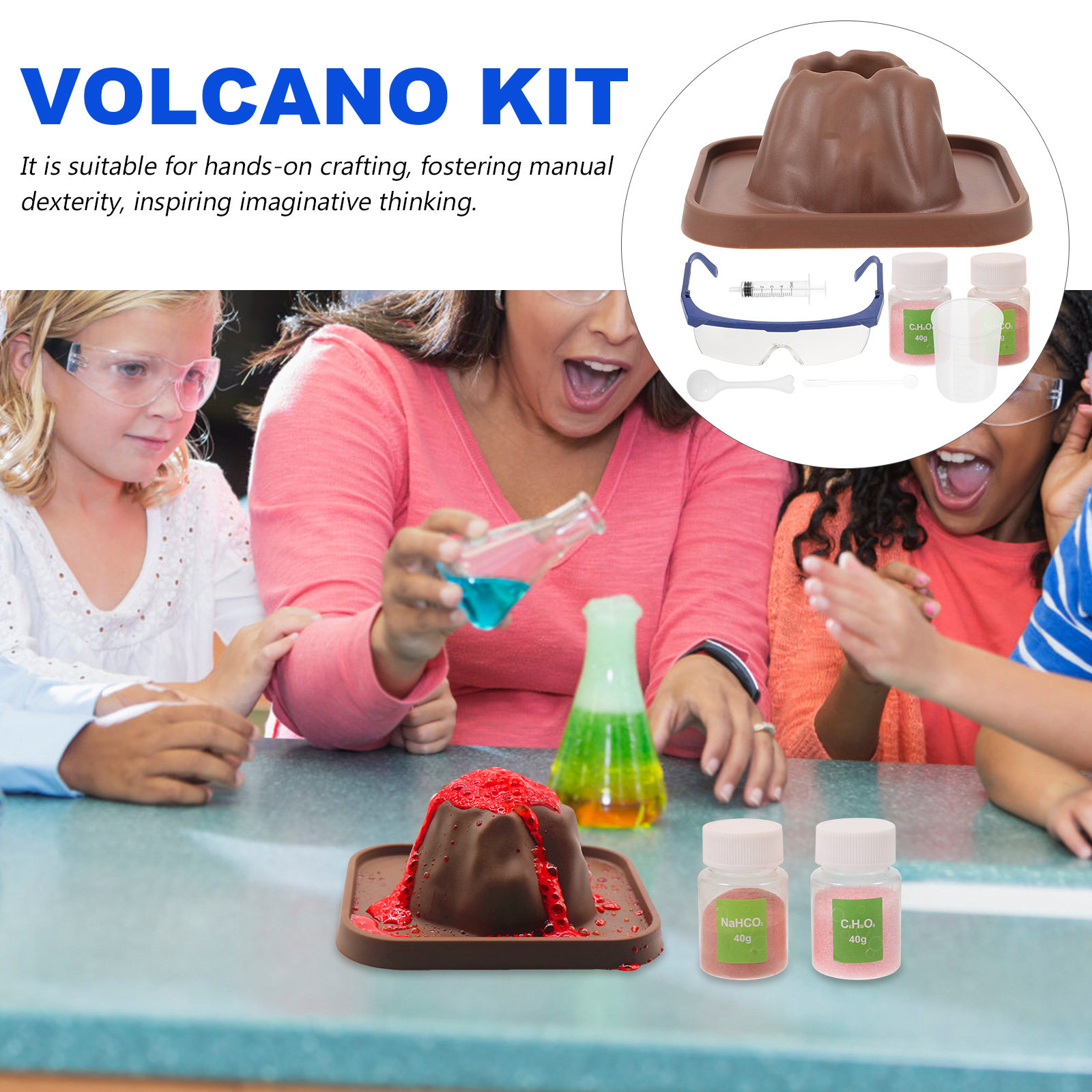 1 Set Vulkaanuitbarstingen Exp - Science Kit Volcano recensie en prijs