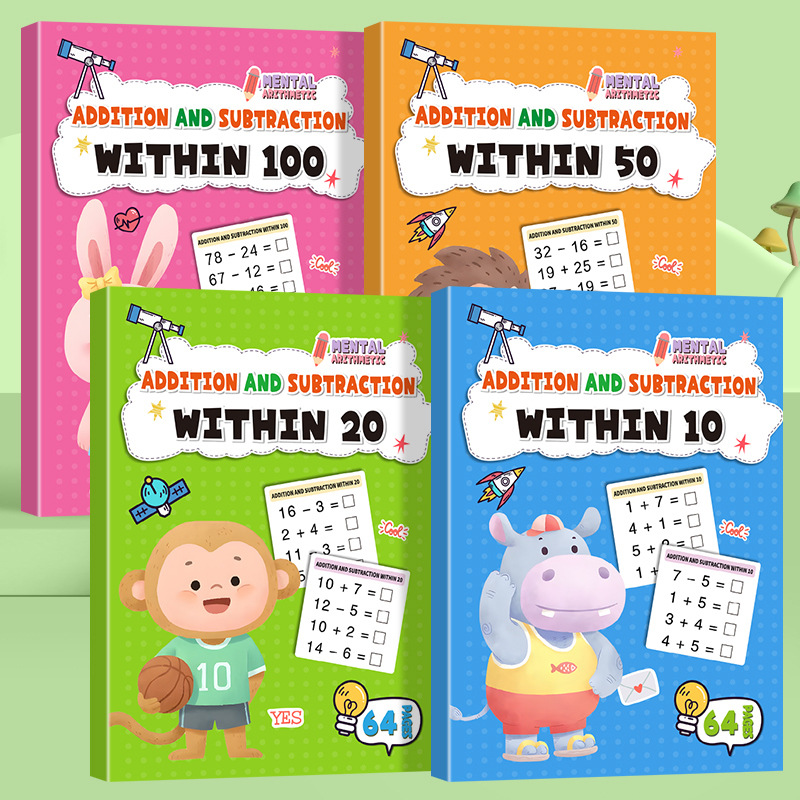 64 pagina's rekenoefeningen op - Kids Education Calculator recensie en prijs