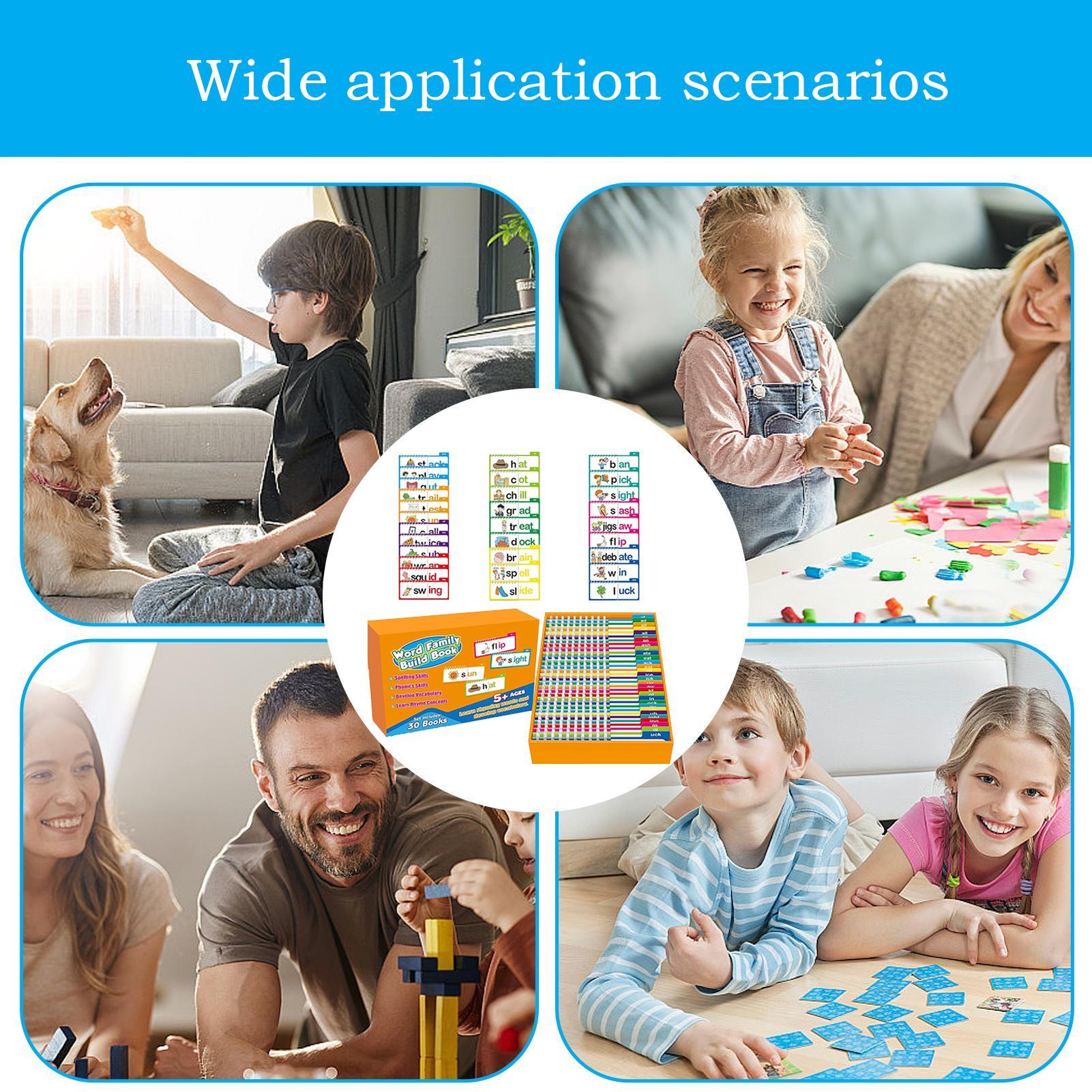Lees- en rijm-flipbooks Woorde - Kids Education Rhymes recensie en prijs