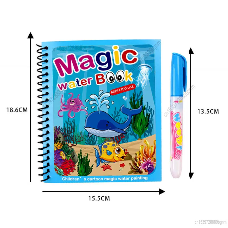 Cartoon Magische Water Schilde - Kids Education Book recensie en prijs