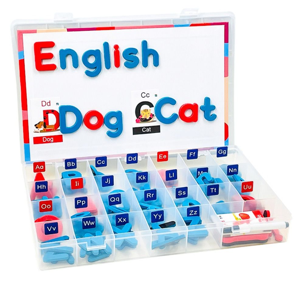 26 Engelse letters Magnetisch  - Magnetic Letter Board recensie en prijs