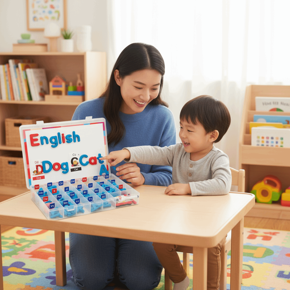 26 Engelse letters Magnetisch  - Magnetic Letter Board recensie en prijs
