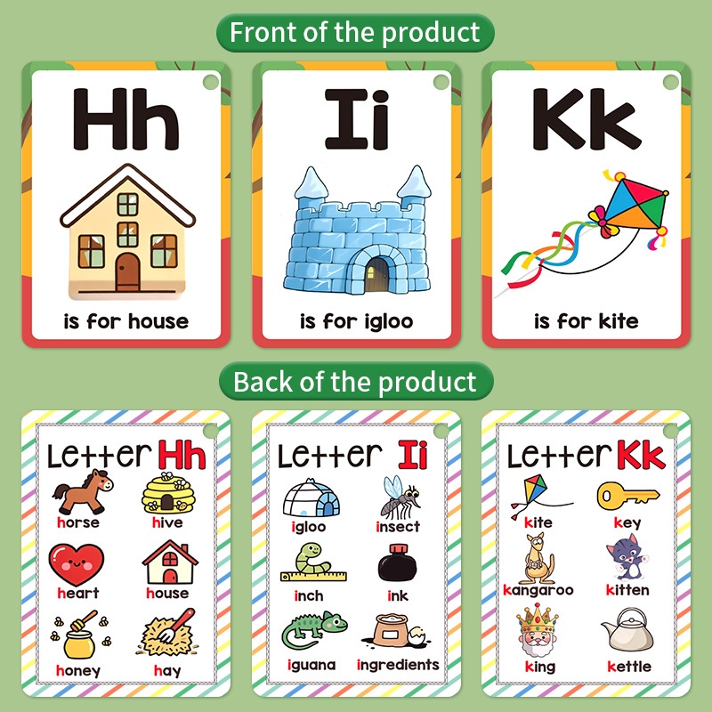Kleurrijke dieren alfabet cogn - Flash Card Alphabet recensie en prijs