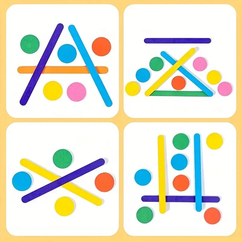Kids Rainbow Stick Denkpuzzel  - Kids Educational Game 3 recensie en prijs