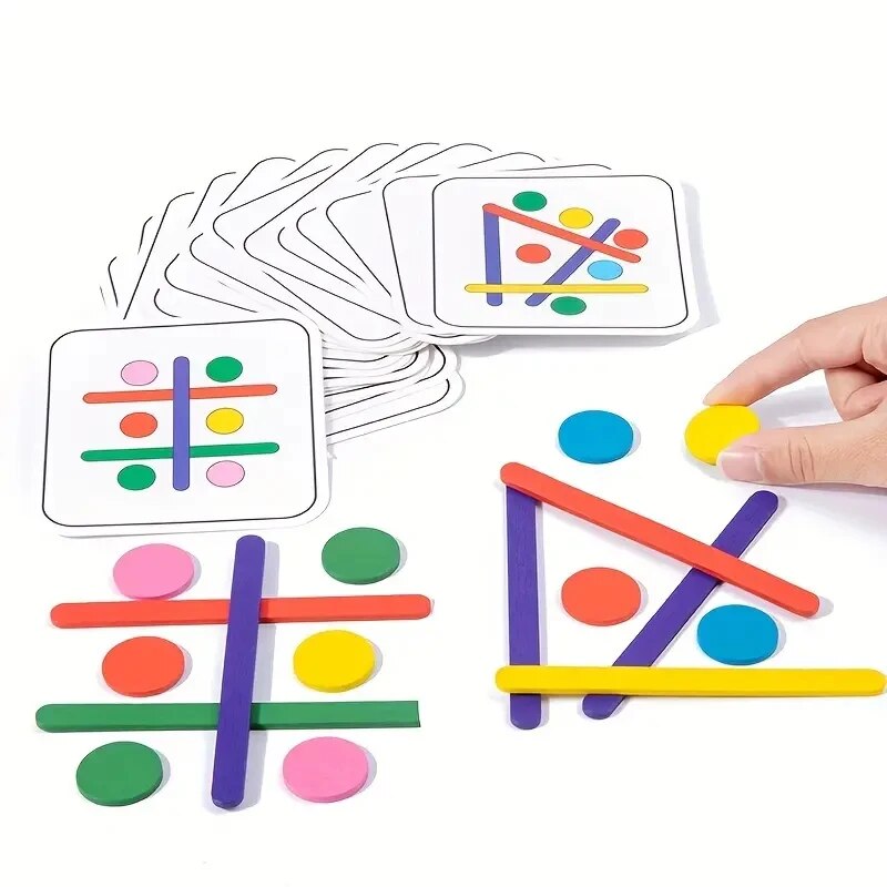 Kids Rainbow Stick Denkpuzzel  - Kids Educational Game 3 recensie en prijs
