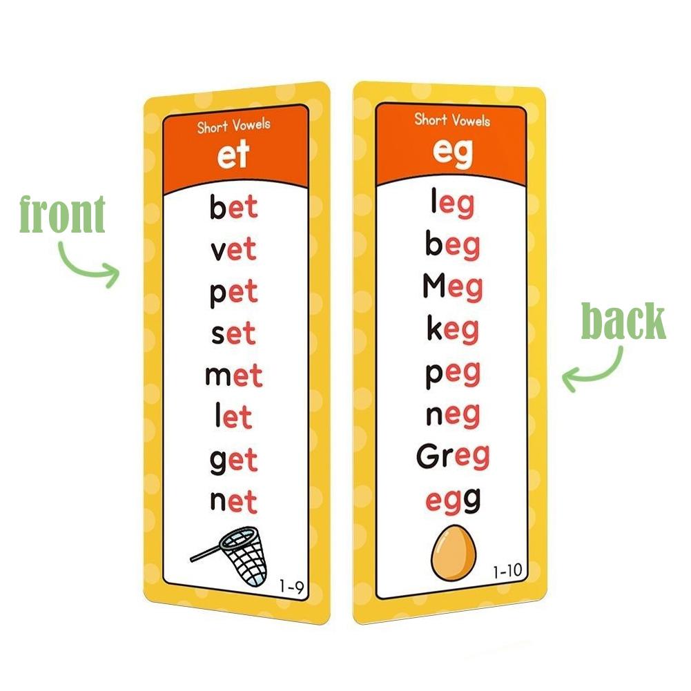 Phonics Flashcards voor kinder - Flash Card Alphabet recensie en prijs
