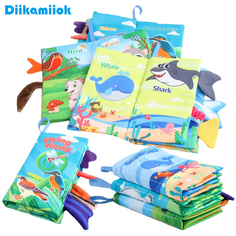 Nieuwe Baby Doek Boeken Visuel - Kids Education Book recensie en prijs