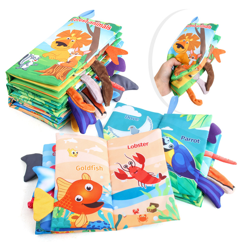 Nieuwe Baby Doek Boeken Visuel - Kids Education Book recensie en prijs