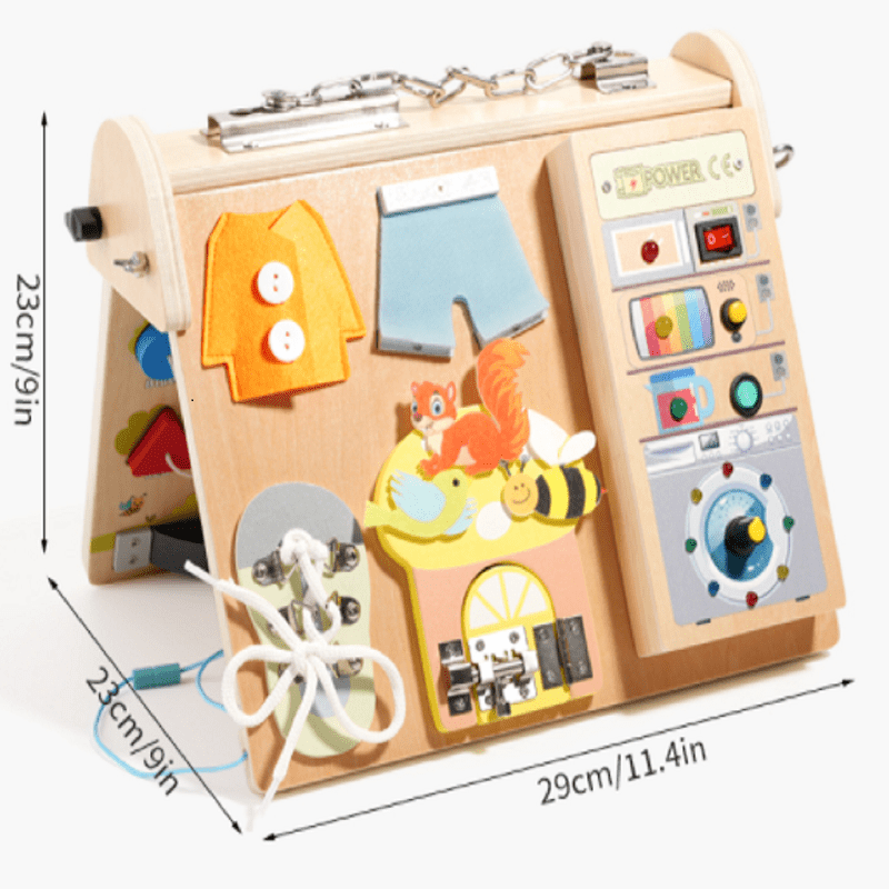 Houten 4-in-1 activiteitenbord - Kids Educational Game 3 recensie en prijs