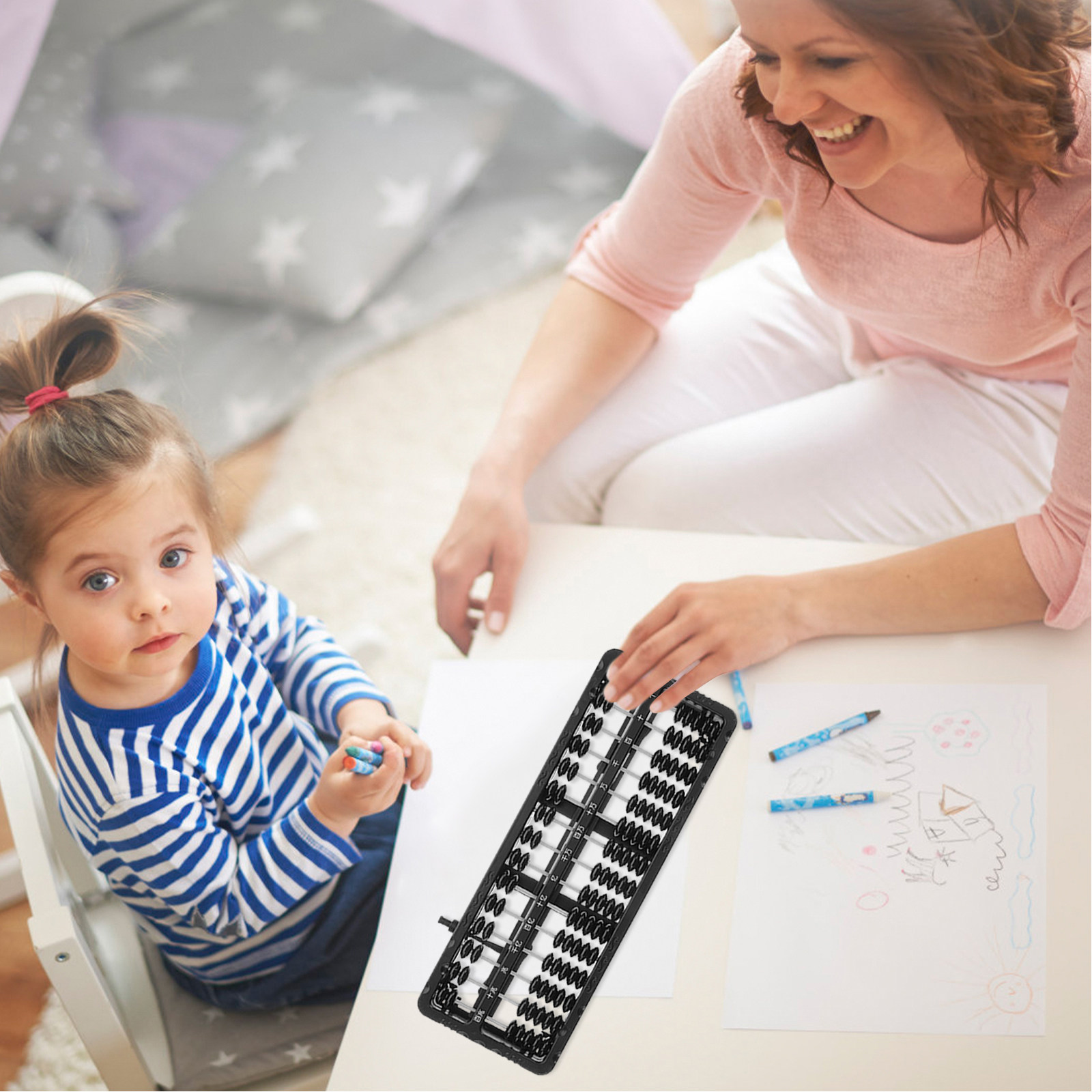 15 Staven 7 Kralen Educatief A - Kids Education Calculator recensie en prijs
