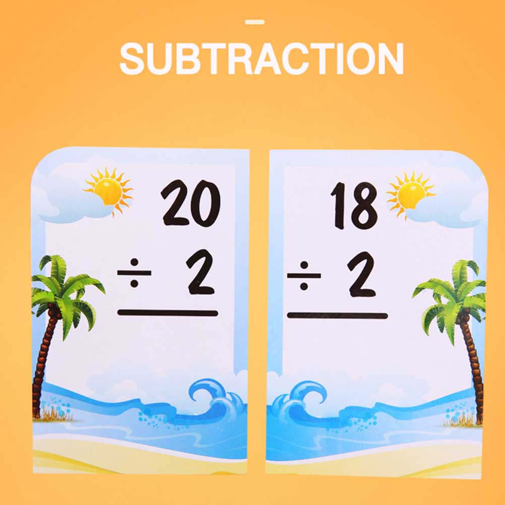 4 dozen wiskunde-studiekaarten - Game Educational For Kids Free recensie en prijs