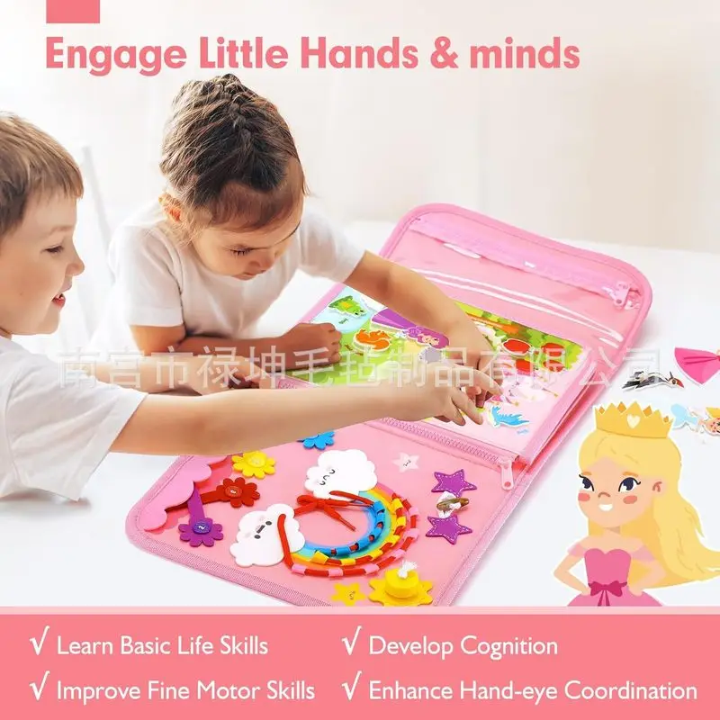 Princess Montessori Vilt Drukd - Kids Early Education recensie en prijs