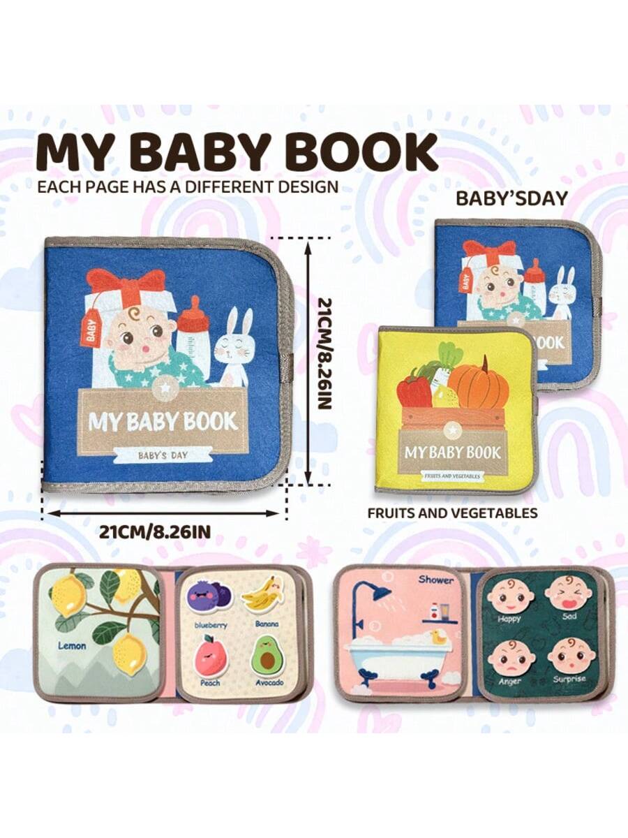Montessori Baby Druk Boek, Bab - Kids Education Book recensie en prijs