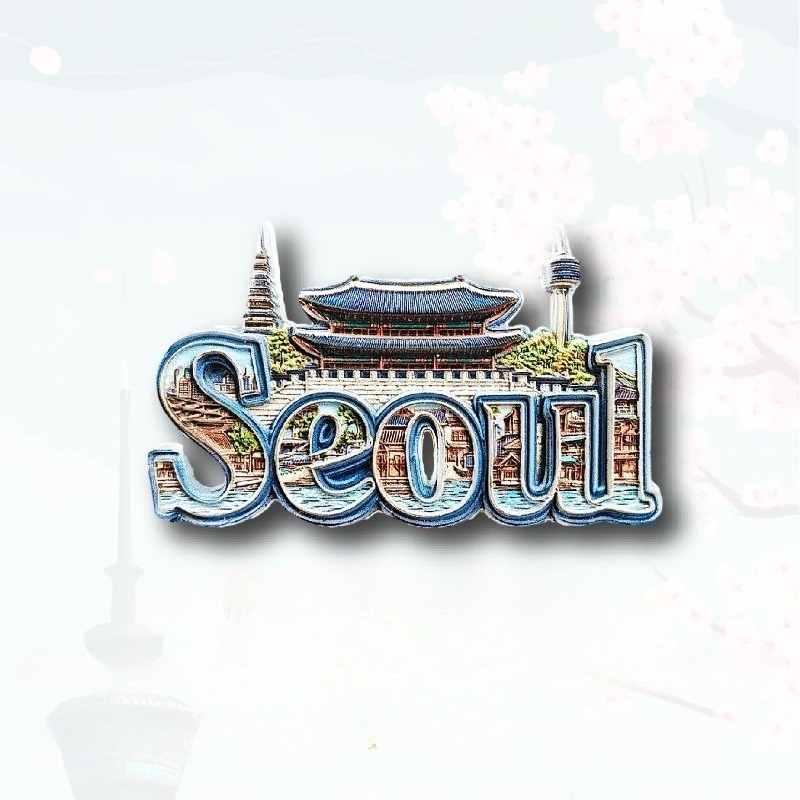 Seoul Gyeongbokgung & Namsan T - Magnetic Letter Board recensie en prijs