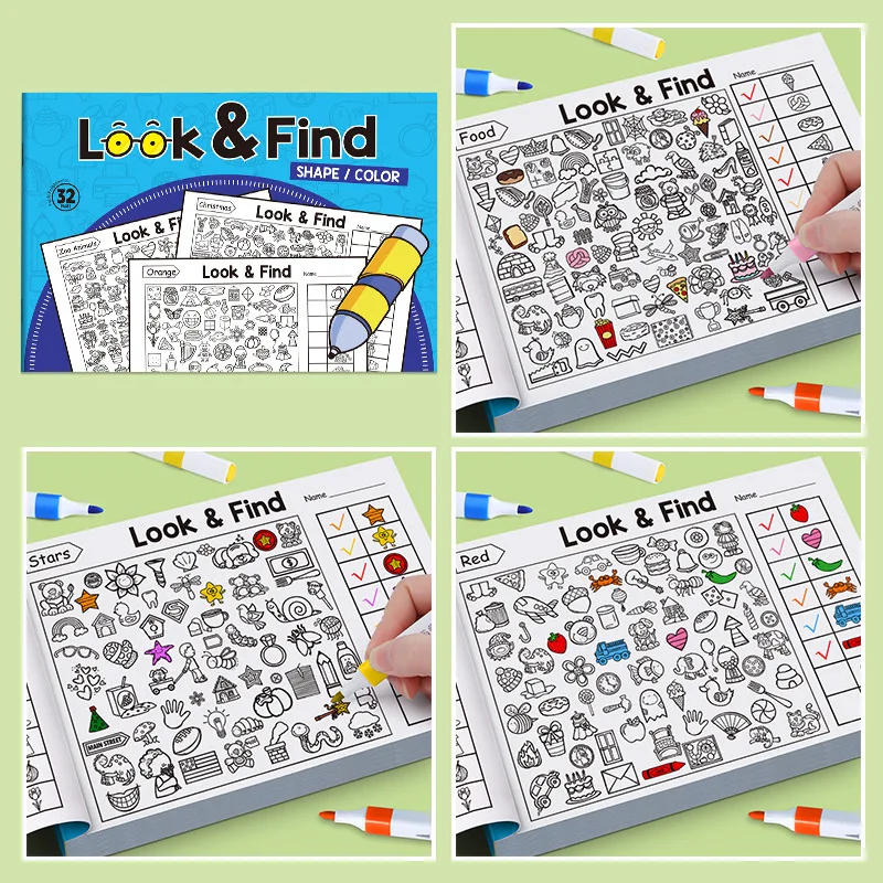 Kinderzoeken Activiteitenboek  - Game Educational For Kids Free recensie en prijs