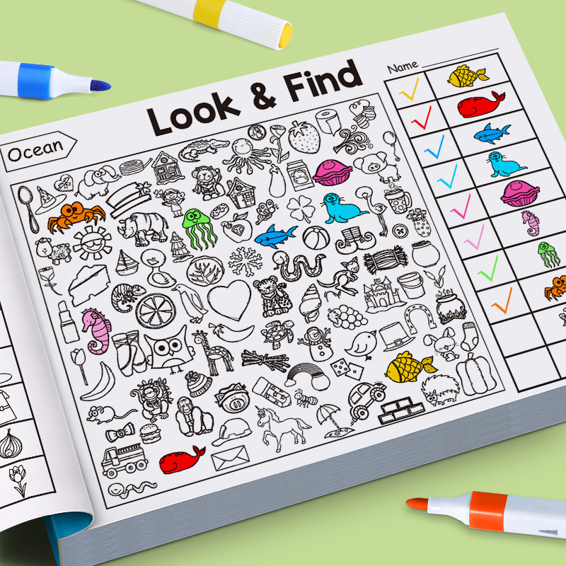Kinderzoeken Activiteitenboek  - Game Educational For Kids Free recensie en prijs