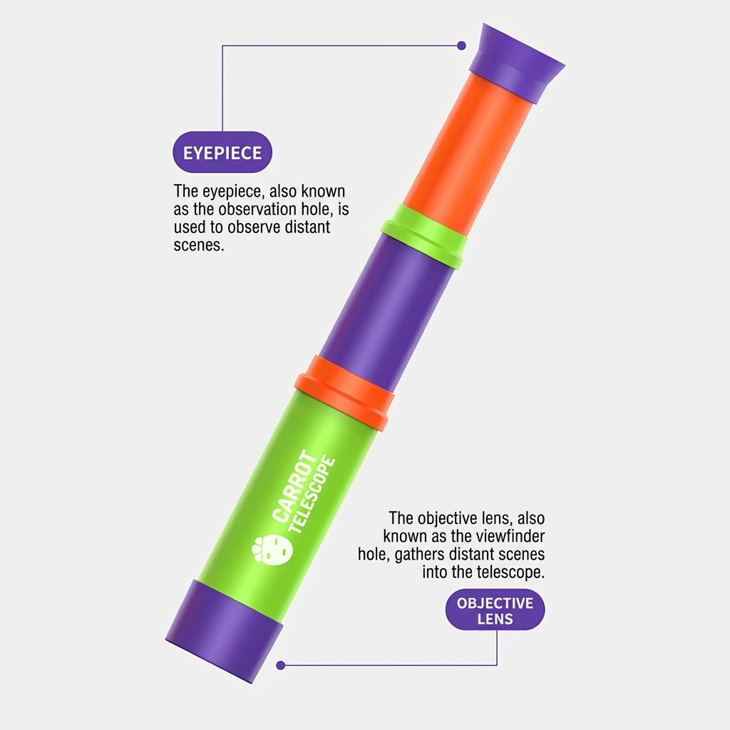8X monoculaire telescoop voor  - Kids Education Design recensie en prijs