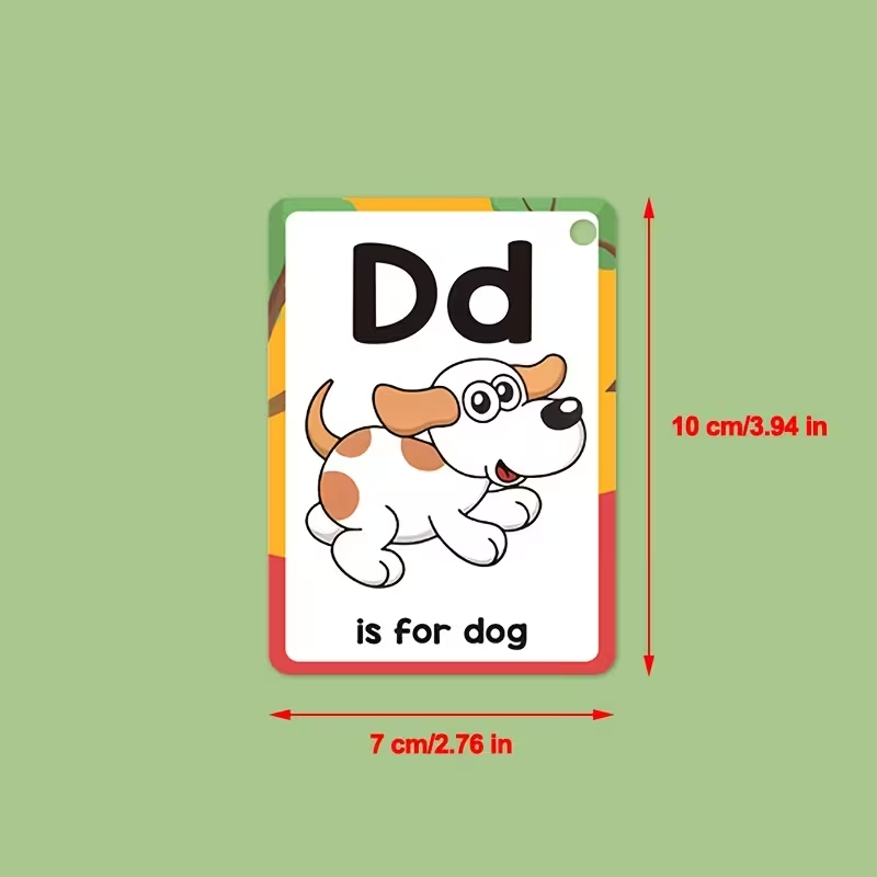 26 Engelse leerkaarten met let - Flash Card Alphabet recensie en prijs